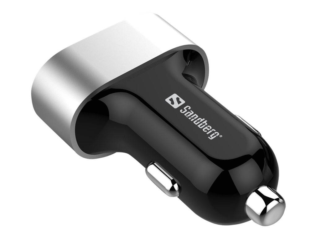 Sandberg Multi - Auto-Netzteil - 7.2 A - 3 Ausgabeanschlussstellen (USB)