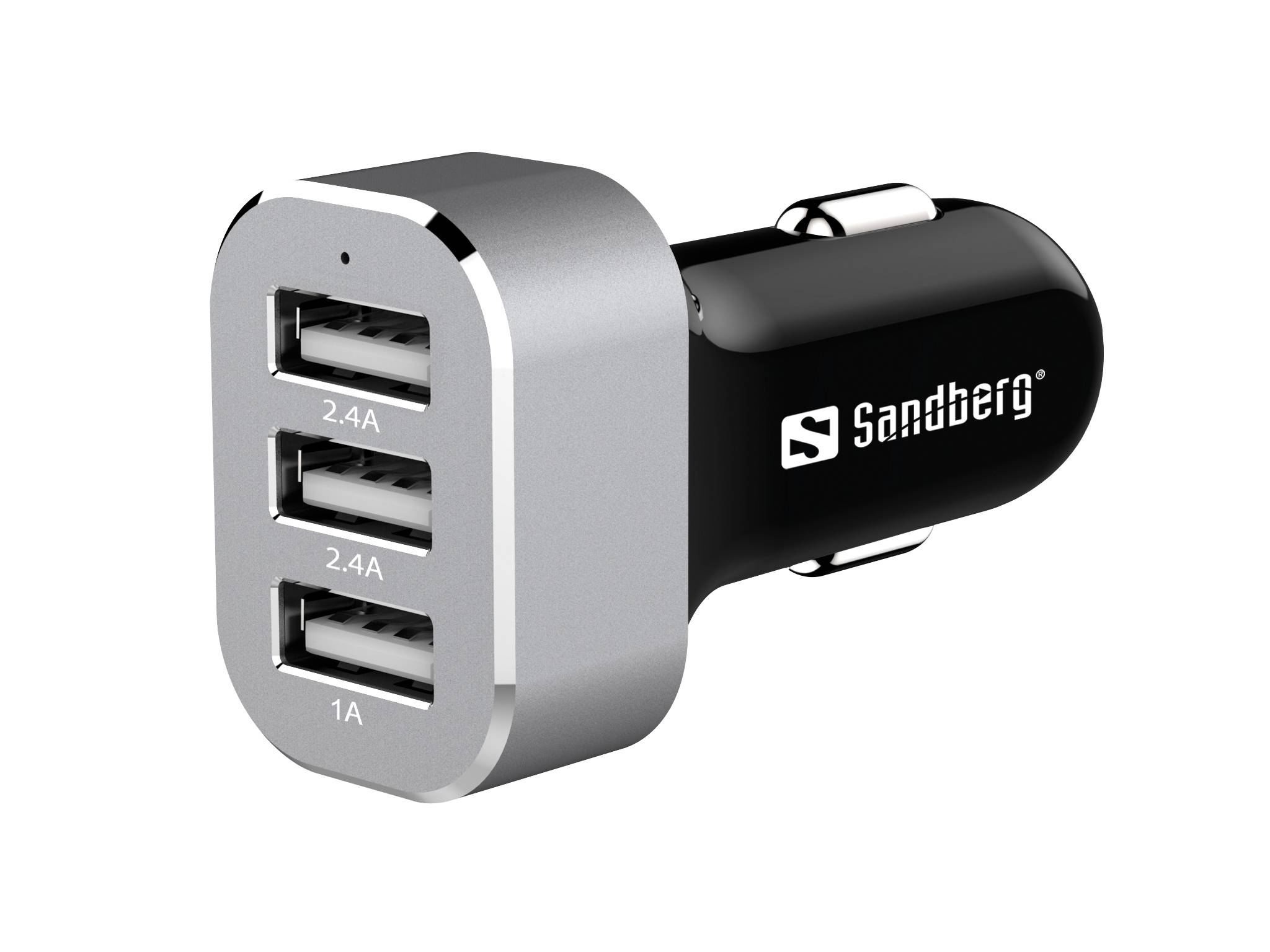 Sandberg Multi - Auto-Netzteil - 7.2 A - 3 Ausgabeanschlussstellen (USB)