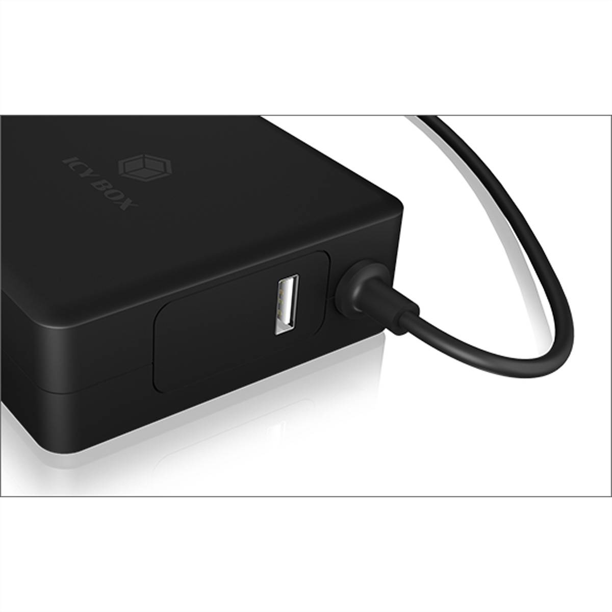 RaidSonic IB-PS101-PD Steckerladegerät mit PD 90 Watt USB-C