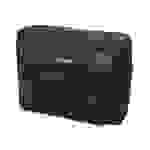 Manhattan London Laptop Bag 15.6", Top Loader, Black, LOW COST, Accessories Pocket, Shoulder Strap (removable)