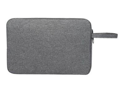 Manhattan Seattle Laptop Sleeve 14.5"", Grey, Padded, Extra Soft Internal Cushioning, Main Compartment with double zips,