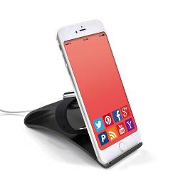 TerraTec iTab Duo - Tischständer für Handy, Smartwatch