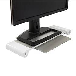 TERRATEC Monitorständer Spacebar weiß Aluminium