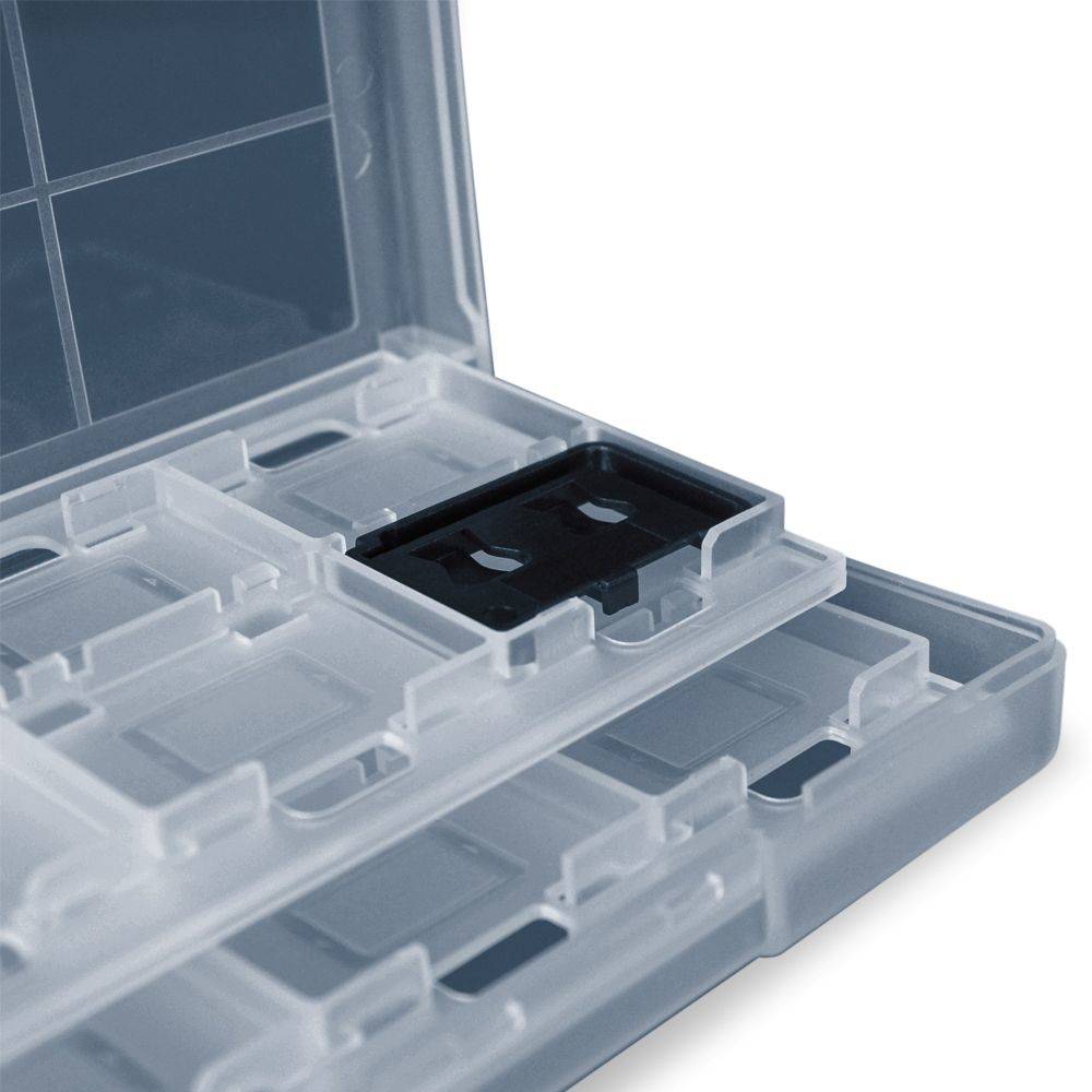 Steelplay - Hartschalentasche für 24 Game Cards