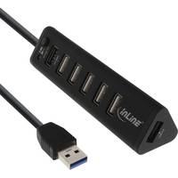 INLINE - Smart Hub - 7-fach USB 3.0 / 2.0 Hub mit Schnelllade-Anschluss