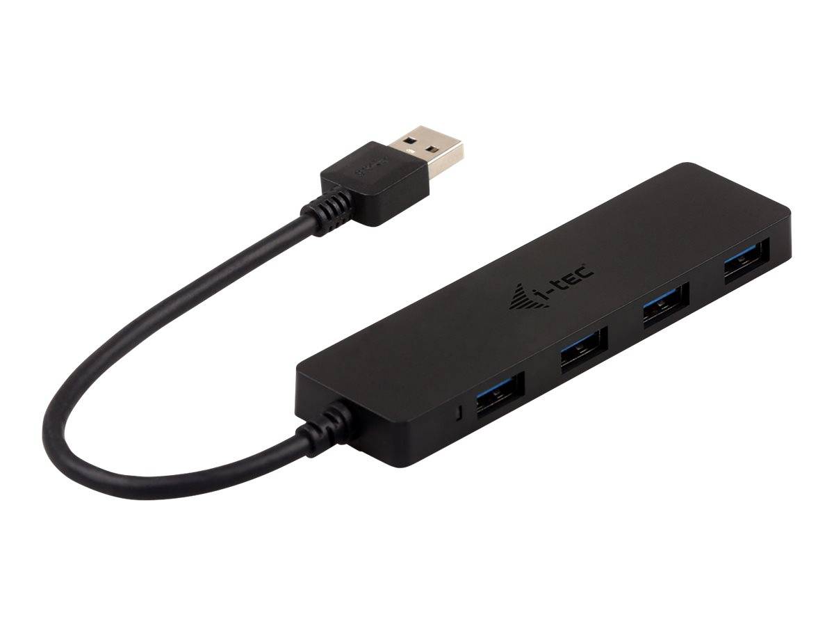 i-Tec USB 3.0 Slim Passive HUB - Hub - 4 x SuperSpeed USB 3.0