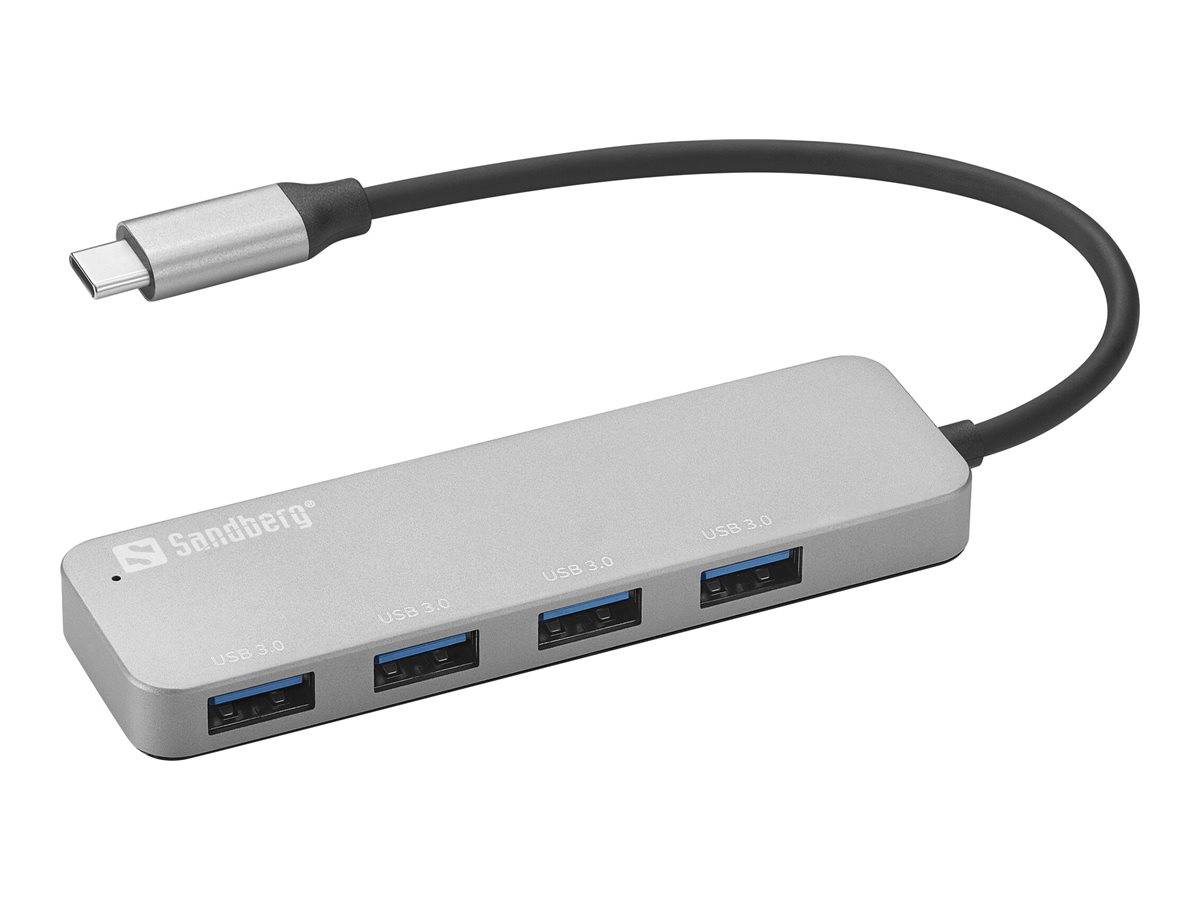 Sandberg Saver - Hub - 4 x SuperSpeed USB 3.0