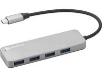 Sandberg Saver - Hub - 4 x SuperSpeed USB 3.0