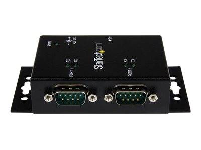 StarTech.com 2 Port USB auf Seriell RS232 Adapter