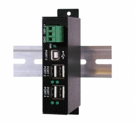 Exsys EX-1163HMS-WT - Hub - 4 x USB 2.0 - an