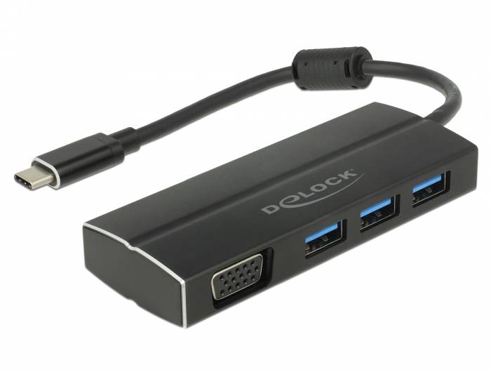 DeLOCK - Retail Pack - Dockingstation - USB-C 3.1 / Thunderbolt 3