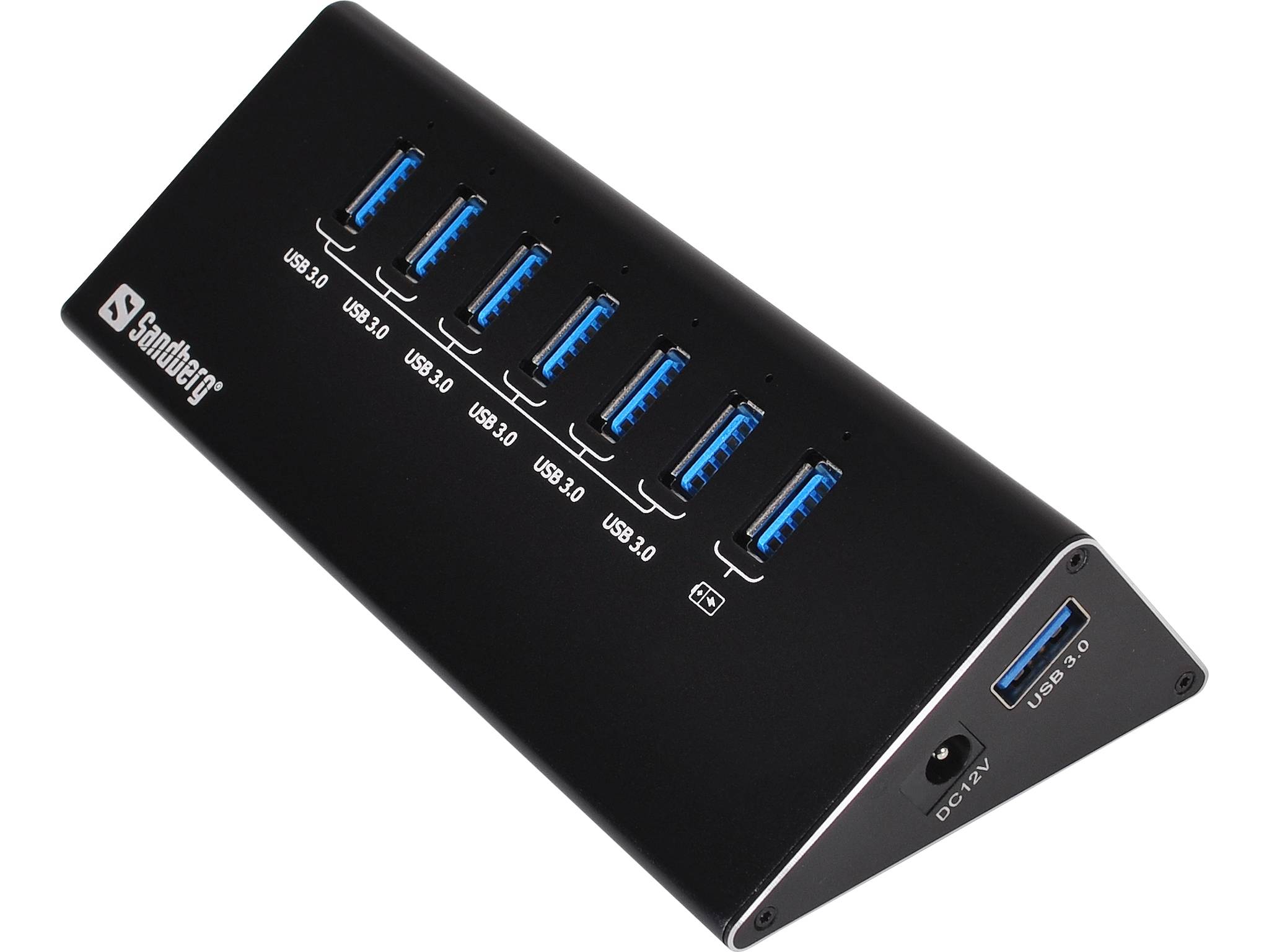 Sandberg USB 3.0 Hub 7 ports - Hub - 7 x SuperSpeed USB 3.0