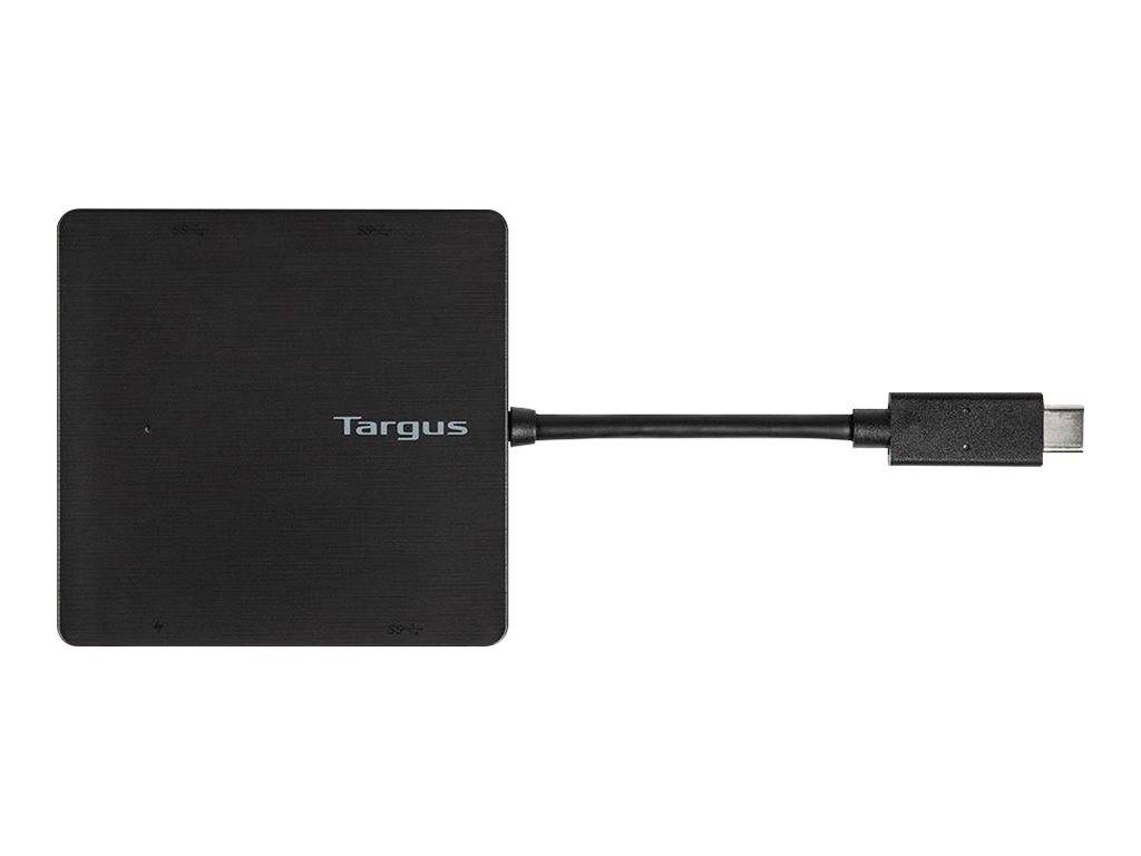 Targus - Hub - 3 x SuperSpeed USB 3.0 + 1 x USB-C 3,1 Gen 1 (Spannungsversorgung)