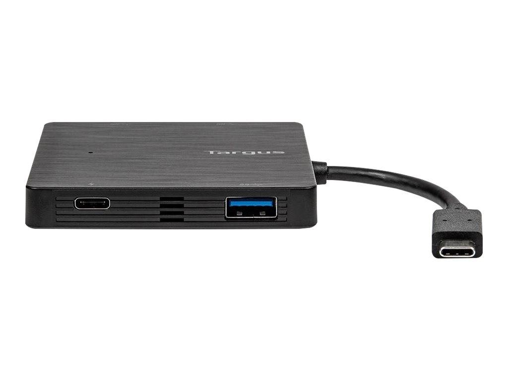Targus - Hub - 3 x SuperSpeed USB 3.0 + 1 x USB-C 3,1 Gen 1 (Spannungsversorgung)