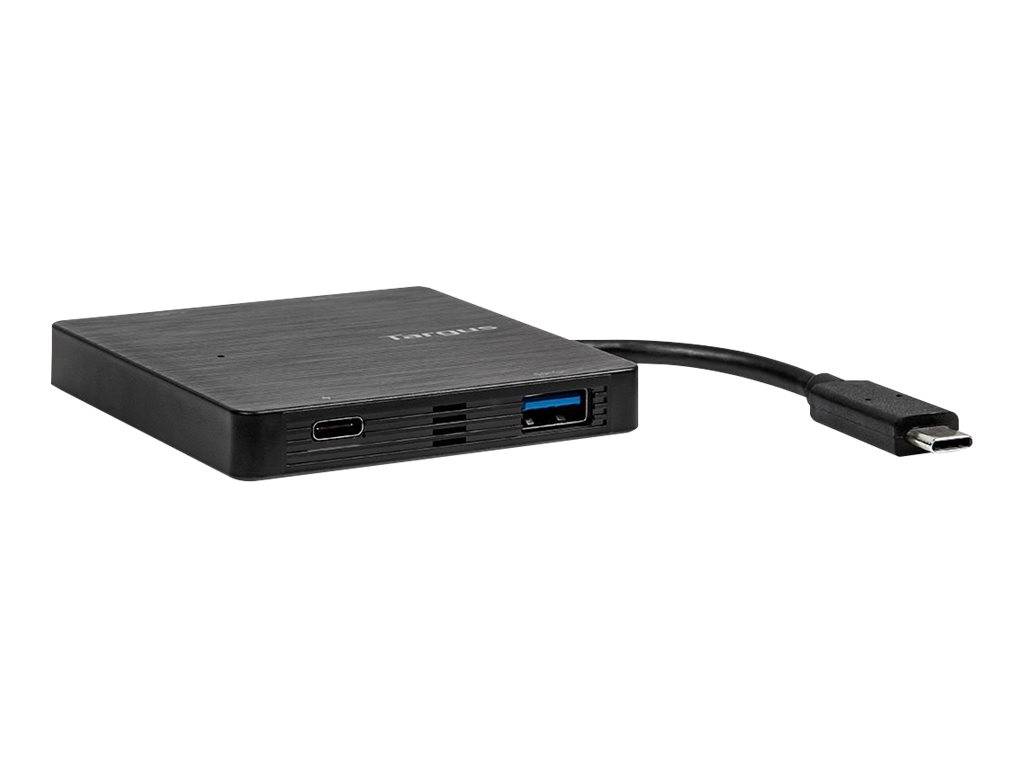 Targus - Hub - 3 x SuperSpeed USB 3.0 + 1 x USB-C 3,1 Gen 1 (Spannungsversorgung)