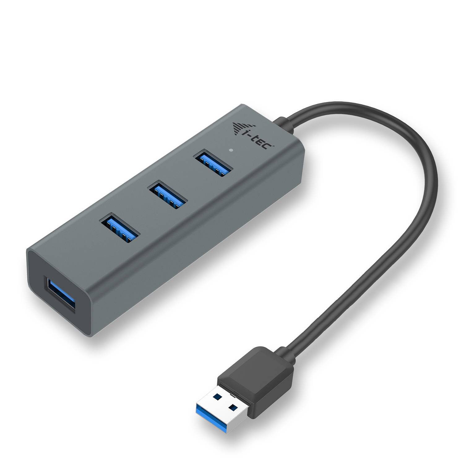 i-Tec USB 3.0 Metal Passive HUB - Hub - 4 x SuperSpeed USB 3.0