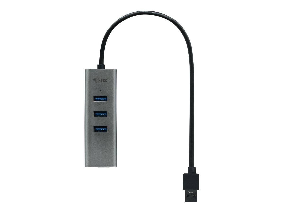 i-Tec USB 3.0 Metal Passive HUB - Hub - 4 x SuperSpeed USB 3.0
