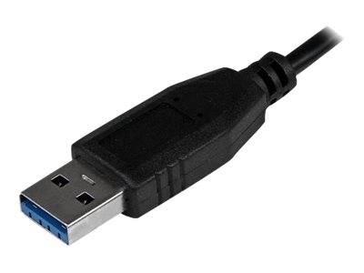 StarTech.com 4 Port USB 3.0 SuperSpeed Hub - Schwarz