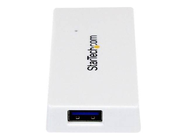 StarTech.com 4 Port USB 3.0 SuperSpeed Hub - Weiß