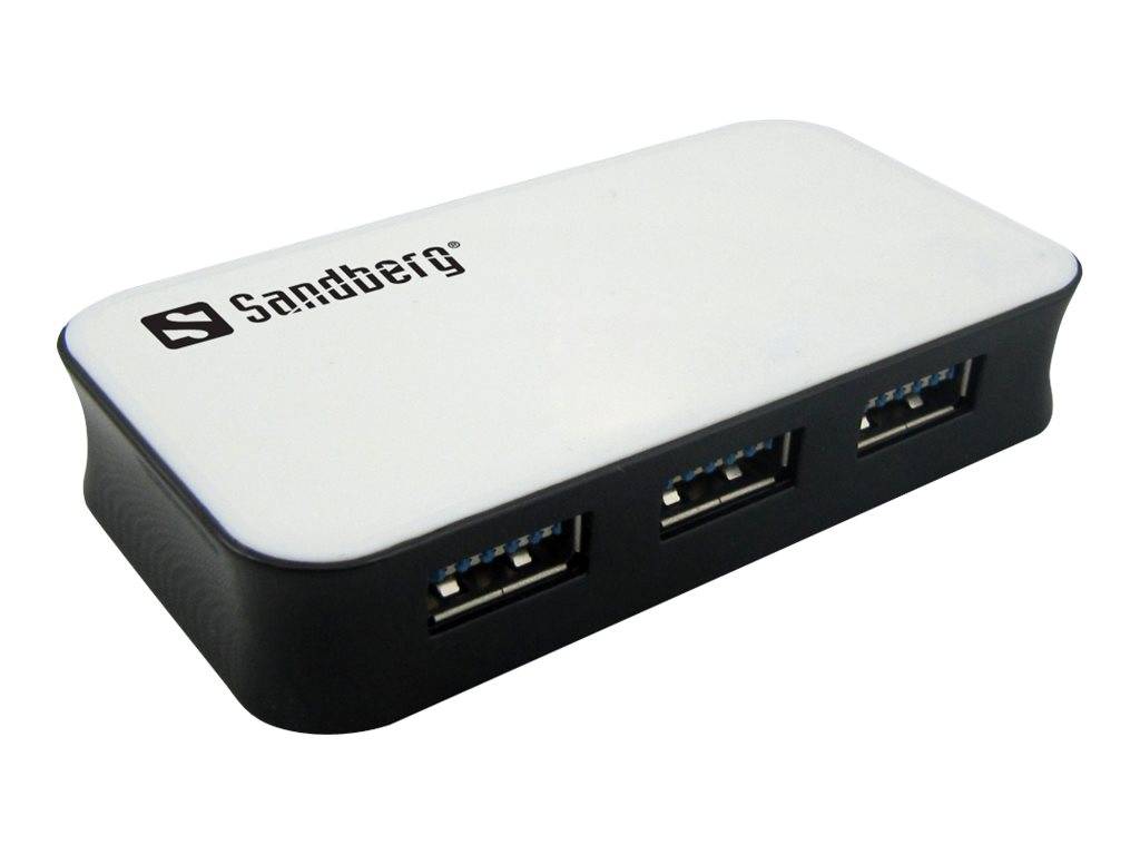Sandberg USB 3.0 Hub 4 ports - Hub - 4 x SuperSpeed USB 3.0