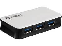 Sandberg USB 3.0 Hub 4 ports - Hub - 4 x SuperSpeed USB 3.0