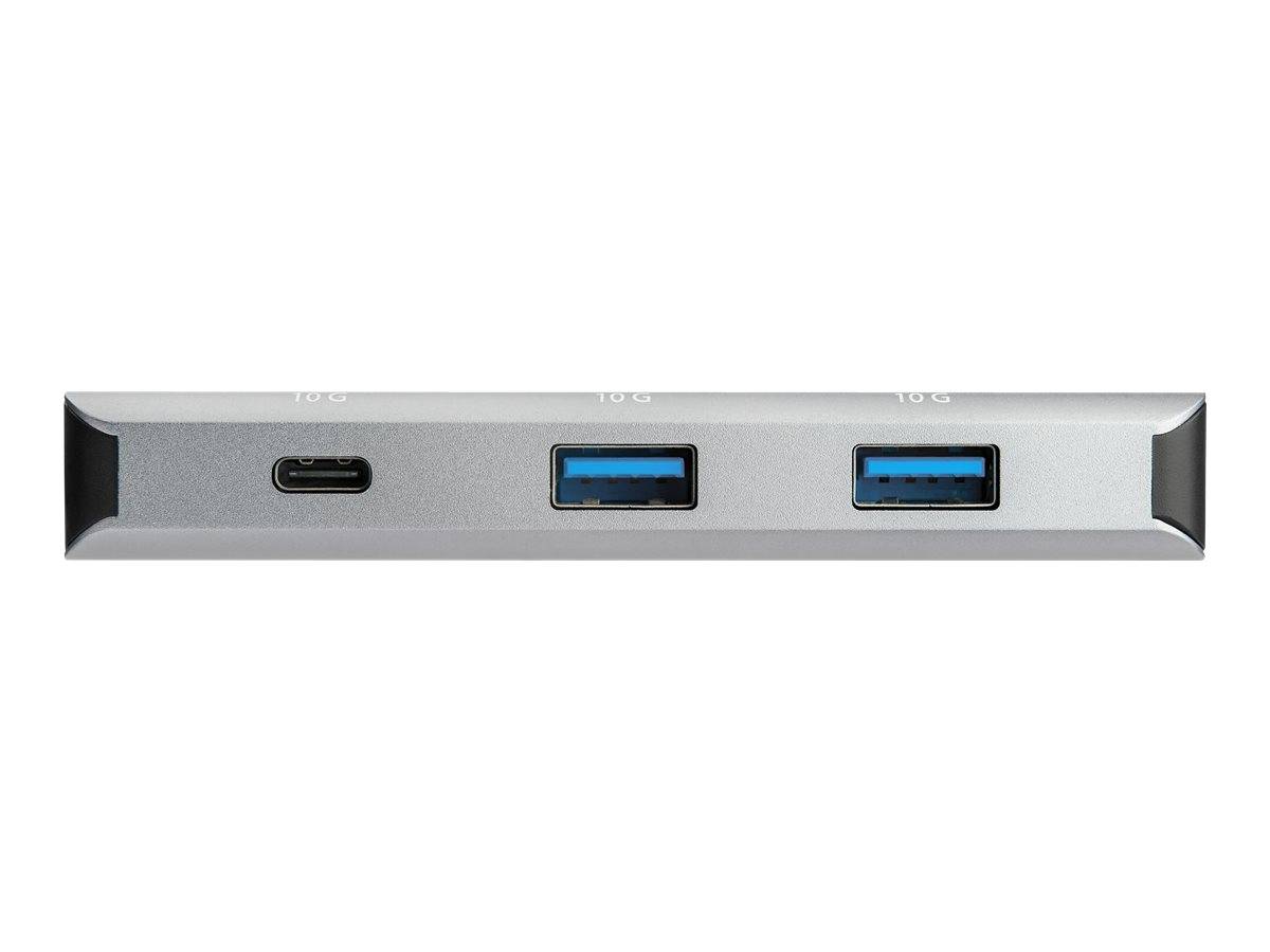 StarTech.com HB31C3A1CB 4-Port USB-C-Hub (10 Gbit/s, 3 x USB-A und 1x USB-C, 25 cm USB-C Anschlusskabel)