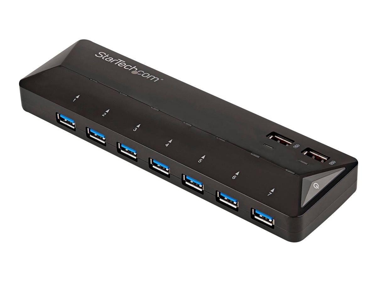 StarTech.com 7 Port USB 3.0 Hub plus dediziertem Ladeport