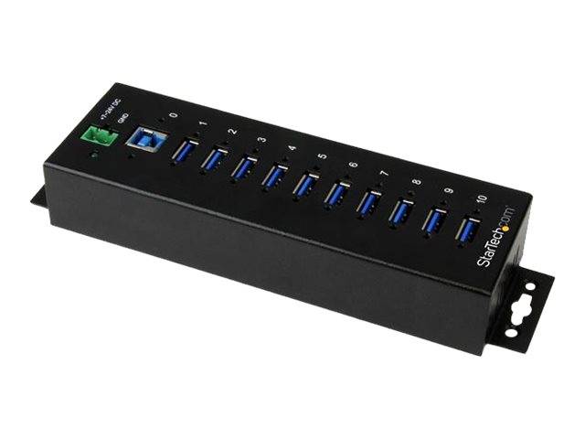 StarTech.com 10 Port Industrieller USB 3.0 Hub