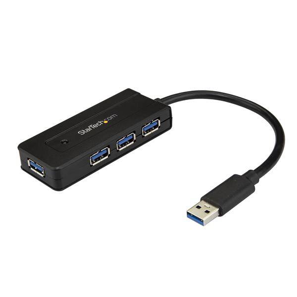 StarTech.com USB 3.0 Hub 4 Port - mit Ladeanschluss