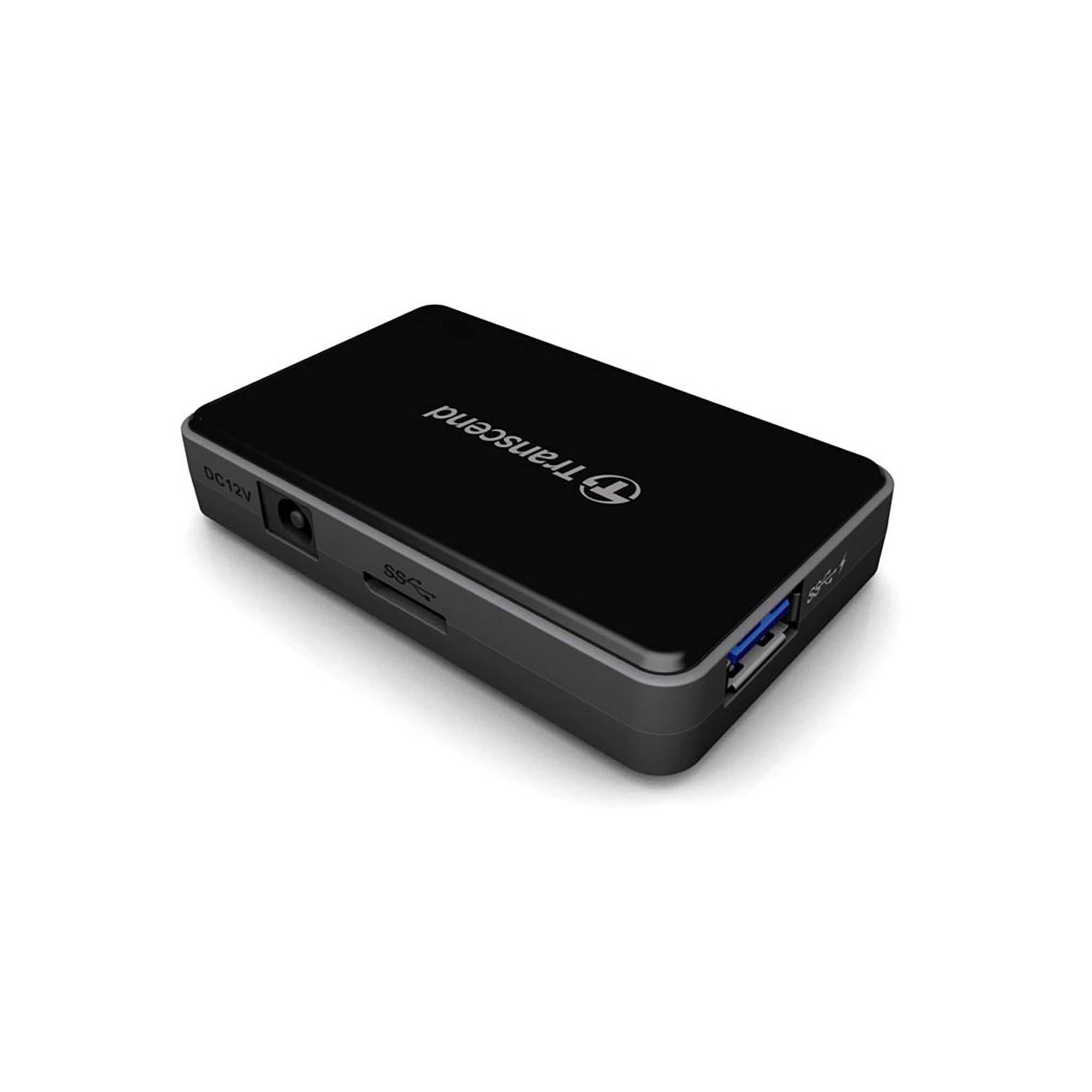 Transcend HUB3 - Hub - 4 x SuperSpeed USB 3.0