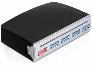 DeLock 4 port USB 3.0 Hub - Hub - 4 x SuperSpeed USB 3.0