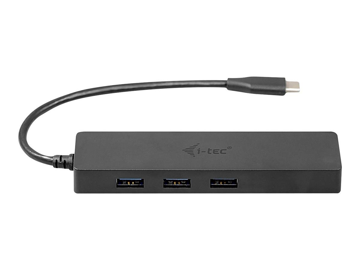 i-Tec USB-C Slim HUB 3-Port mit Gigabit Ethernet Adapter