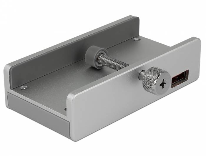 Delock Externer USB 3.0 4 Port Hub mit Feststellschraube
