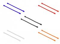 DeLOCK - Kabelbinder-Kit - 8 cm - Schwarz, weiß