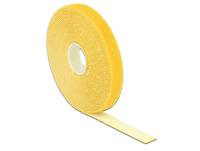 DeLOCK - Klettverschluss - 5 m - Gelb