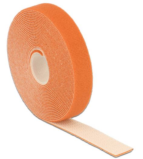 DeLOCK - Klettverschluss - 5 m - orange