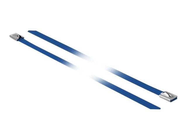 DeLOCK - Kabelbinder - 50 cm - Blau (Packung