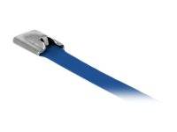 DeLOCK - Kabelbinder - 30 cm - Blau (Packung