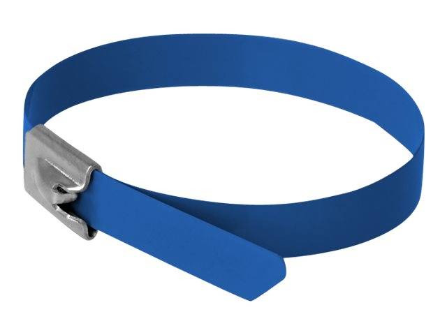 DeLOCK - Kabelbinder - 40 cm - Blau (Packung