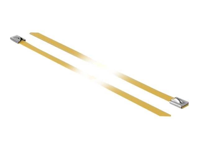 DeLOCK - Kabelbinder - 50 cm - Gelb (Packung