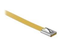DeLOCK - Kabelbinder - 50 cm - Gelb (Packung