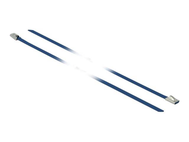 DeLOCK - Kabelbinder - 40 cm - Blau (Packung