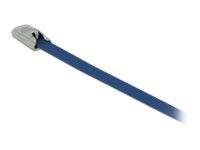 DeLOCK - Kabelbinder - 40 cm - Blau (Packung