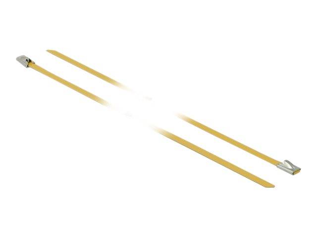 DeLOCK - Kabelbinder - 50 cm - Gelb (Packung