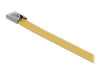 DeLOCK - Kabelbinder - 20 cm - Gelb (Packung