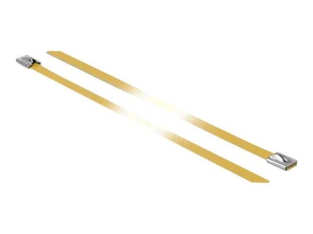DeLOCK - Kabelbinder - 30 cm - Gelb (Packung