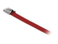 DeLOCK - Kabelbinder - 50 cm - Rot (Packung mit