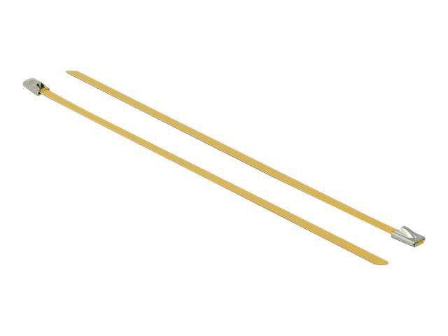 DeLOCK - Kabelbinder - 20 cm - Gelb (Packung
