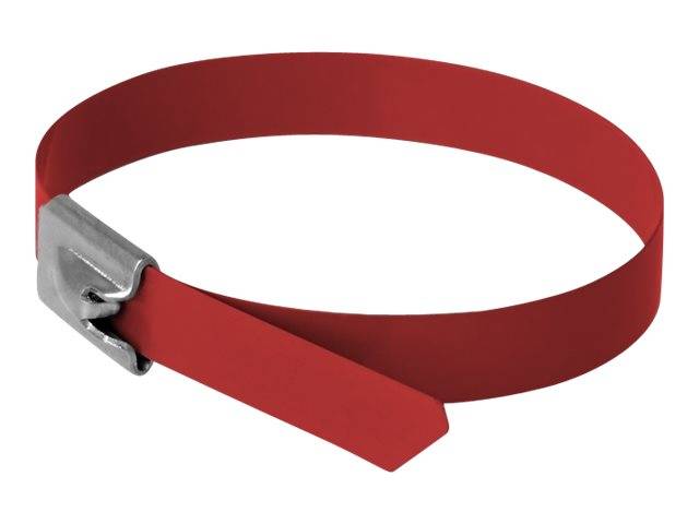 DeLOCK - Kabelbinder - 20 cm - Rot (Packung mit