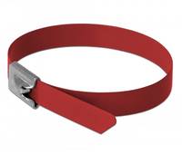 DeLOCK - Kabelbinder - 20 cm - Rot (Packung mit